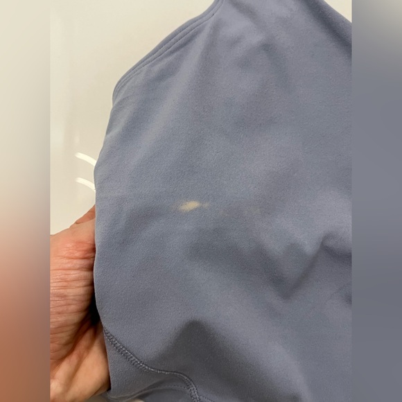 Lululemon Align Tank Size 8 Gray Blue Athletic Gym Sport Top Bra Support - Picture 5 of 6